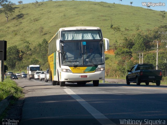 Empresa Gontijo de Transportes 11970 na cidade de Viana, Espírito Santo, Brasil, por Whitiney Siqueira. Número da foto: #5770171.