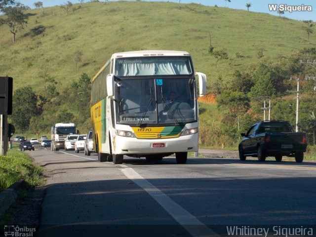 Empresa Gontijo de Transportes 11970 na cidade de Viana, Espírito Santo, Brasil, por Whitiney Siqueira. ID da foto: 5770171.