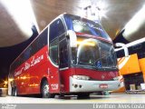 Expresso São Luiz 7220 na cidade de Uberlândia, Minas Gerais, Brasil, por Elivelthon  Alves Costa. Número da foto: #5769587.