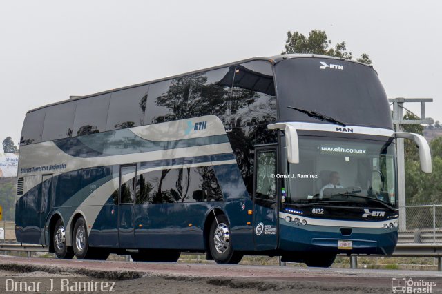 ETN - Enlaces Terrestres Nacionales 6132 na cidade de Huehuetoca, Estado de México, México, por Omar Ramírez Thor2102. Número da foto: #5771142.