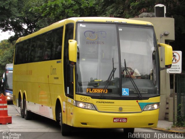 Viação Itapemirim 9561 na cidade de São Paulo, São Paulo, Brasil, por Rodrigo  Aparecido. Número da foto: #5772159.