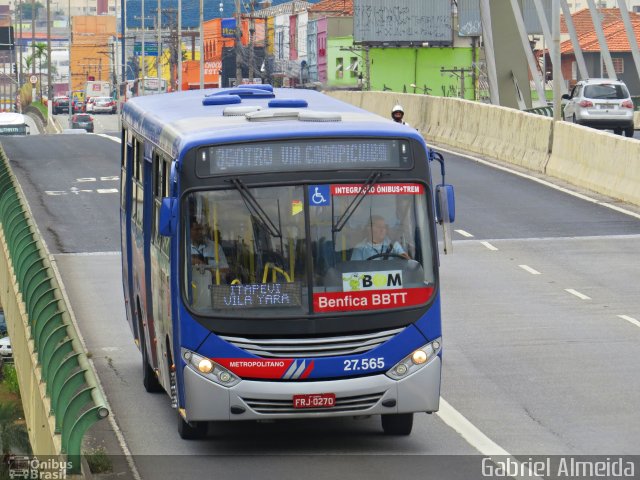 BBTT - Benfica Barueri Transporte e Turismo 27.565 na cidade de Osasco, São Paulo, Brasil, por Gabriel Almeida. Número da foto: #5771768.