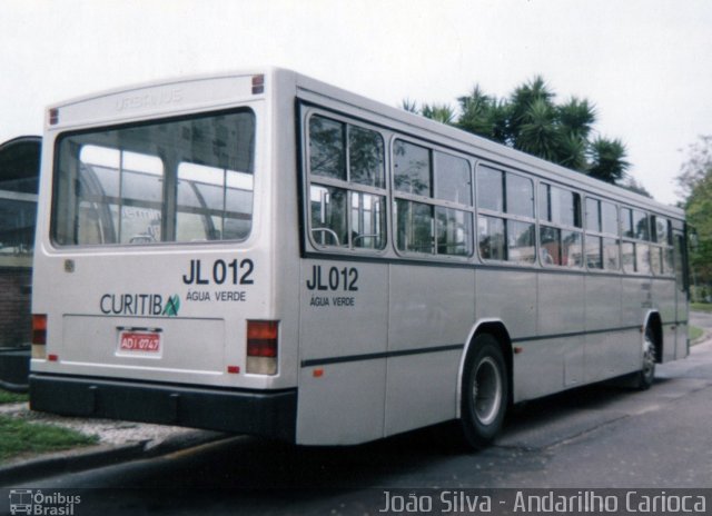 Auto Viação Água Verde JL012 na cidade de Curitiba, Paraná, Brasil, por João Silva. Número da foto: #5772267.
