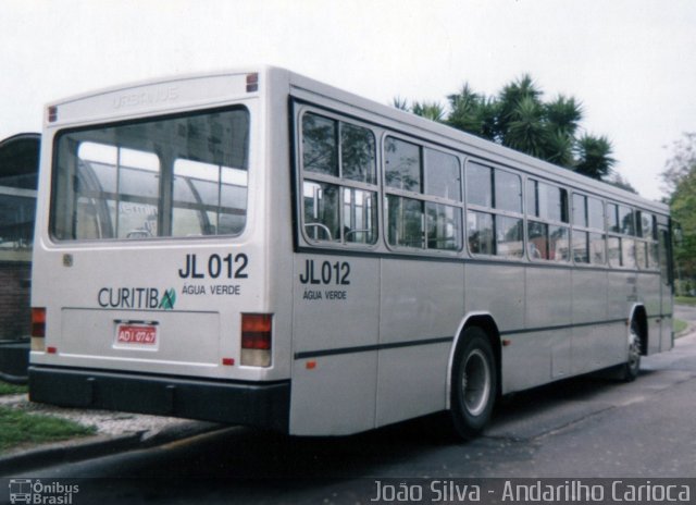 Auto Viação Água Verde JL012 na cidade de Curitiba, Paraná, Brasil, por João Silva. ID da foto: 5772267.