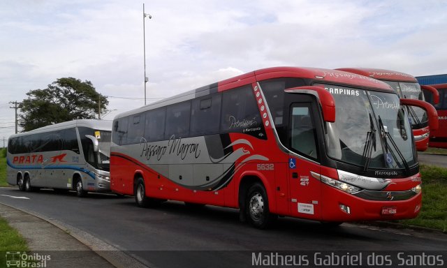 Empresa de Ônibus Pássaro Marron 5632 na cidade de Campinas, São Paulo, Brasil, por Matheus Gabriel dos Santos. ID da foto: 5773011.