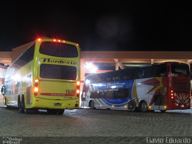 Viação Nordeste 1030 na cidade de Lajes, Rio Grande do Norte, Brasil, por Flávio Eduardo. Número da foto: #5774876.