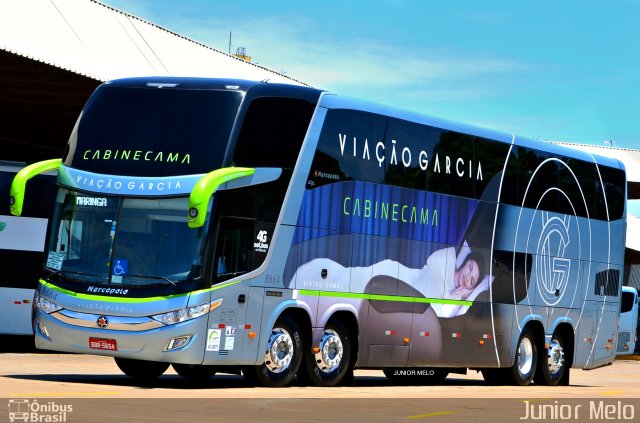 Viação Garcia 8664 na cidade de Maringá, Paraná, Brasil, por José Melo. ID da foto: 5773912.