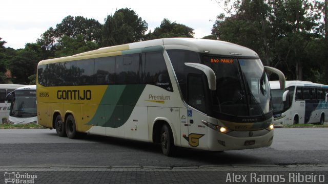 Empresa Gontijo de Transportes 18595 na cidade de Taubaté, São Paulo, Brasil, por Alex Ramos Ribeiro. Número da foto: #5775405.