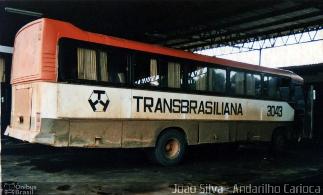 Transbrasiliana Transportes e Turismo 3043 na cidade de Marabá, Pará, Brasil, por João Silva. ID da foto: 5773936.