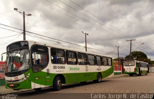 Belém Rio Transportes BD-54904 na cidade de Belém, Pará, Brasil, por Carlos Jorge N.  de Castro. ID da foto: 5775145.