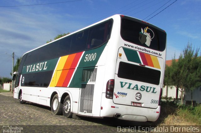 Viasul - Auto Viação Venâncio Aires 5000 na cidade de Tramandaí, Rio Grande do Sul, Brasil, por Daniel Espindola Dorneles. ID da foto: 5711692.