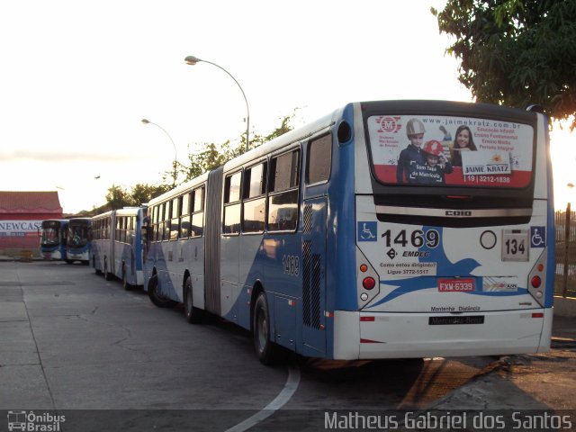 VB Transportes e Turismo 1469 na cidade de Campinas, São Paulo, Brasil, por Matheus Gabriel dos Santos. ID da foto: 5712229.