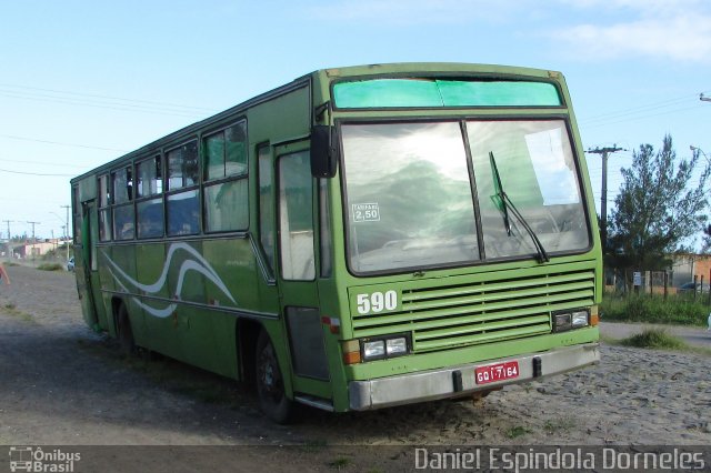 Ônibus Particulares 590 na cidade de Tramandaí, Rio Grande do Sul, Brasil, por Daniel Espindola Dorneles. Número da foto: #5711688.