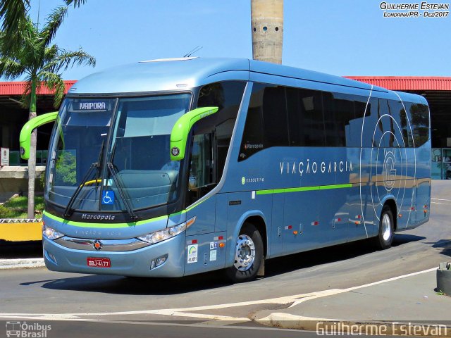 Viação Garcia 8423 na cidade de Londrina, Paraná, Brasil, por Guilherme Estevan. ID da foto: 5710459.