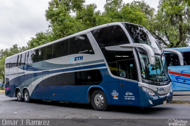 ETN - Enlaces Terrestres Nacionales 7032 na cidade de Gustavo A. Madero, Ciudad de México, México, por Omar Ramírez Thor2102. Número da foto: #5710824.