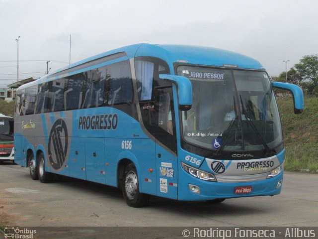 Auto Viação Progresso 6156 na cidade de Natal, Rio Grande do Norte, Brasil, por Rodrigo Fonseca. ID da foto: 5713159.