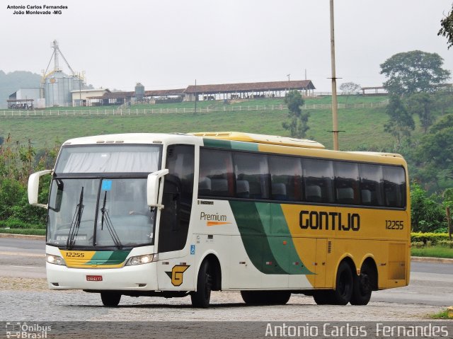 Empresa Gontijo de Transportes 12255 na cidade de João Monlevade, Minas Gerais, Brasil, por Antonio Carlos Fernandes. ID da foto: 5713292.