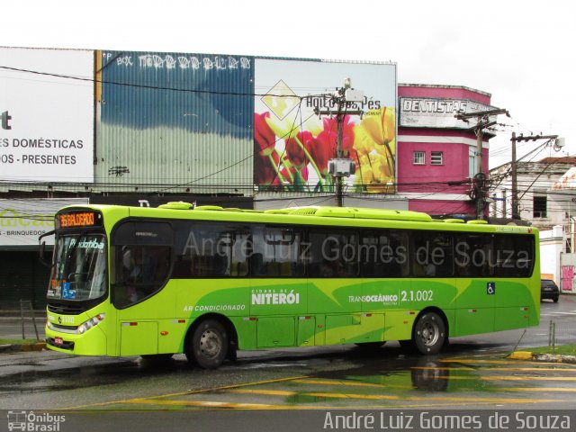 Viação Pendotiba 2.1.002 na cidade de Niterói, Rio de Janeiro, Brasil, por André Luiz Gomes de Souza. ID da foto: 5713896.