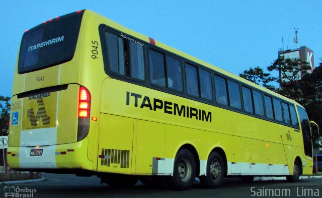 Viação Itapemirim 9045 na cidade de Vitória, Espírito Santo, Brasil, por Saimom  Lima. ID da foto: 5713563.