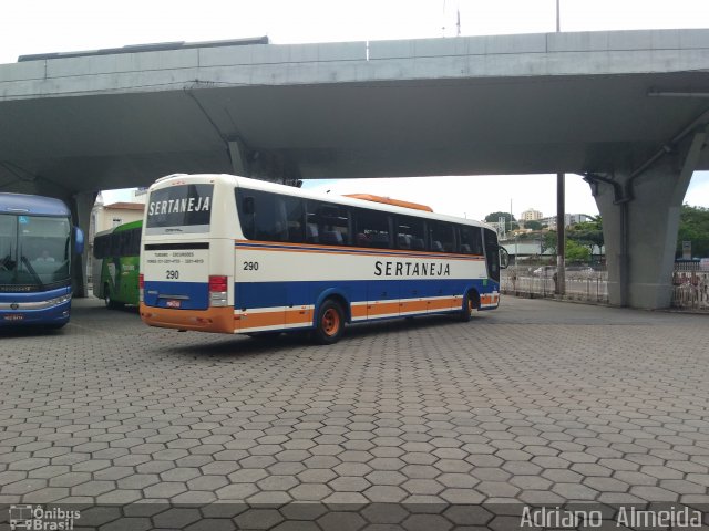 Viação Sertaneja 290 na cidade de Belo Horizonte, Minas Gerais, Brasil, por Adriano  Almeida. Número da foto: #5712337.