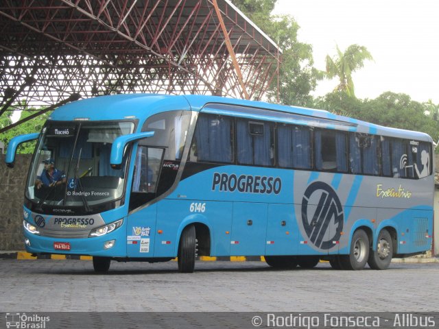 Auto Viação Progresso 6146 na cidade de Maceió, Alagoas, Brasil, por Rodrigo Fonseca. Número da foto: #5713268.