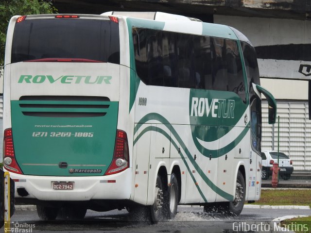 Rovetur Turismo 1800 na cidade de Vitória, Espírito Santo, Brasil, por Gilberto Martins. ID da foto: 5712995.