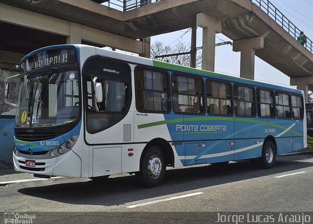 Viação Ponte Coberta RJ 190.065 na cidade de Nilópolis, Rio de Janeiro, Brasil, por Jorge Lucas Araújo. Número da foto: #5715532.