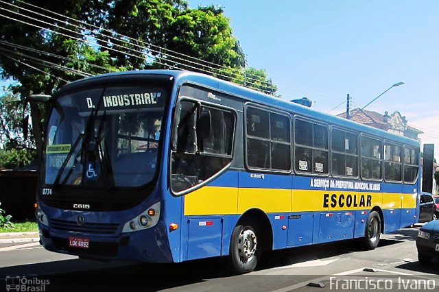 Empresa de Ônibus José Brambilla 0774 na cidade de Assis, São Paulo, Brasil, por Francisco Ivano. Número da foto: #5715106.