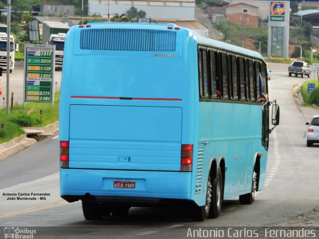 Ônibus Particulares 7889 na cidade de João Monlevade, Minas Gerais, Brasil, por Antonio Carlos Fernandes. Número da foto: #5714554.