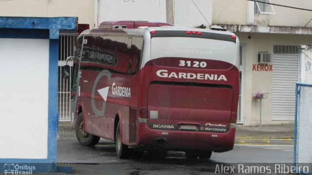 Expresso Gardenia 3120 na cidade de Pindamonhangaba, São Paulo, Brasil, por Alex Ramos Ribeiro. Número da foto: #5719476.