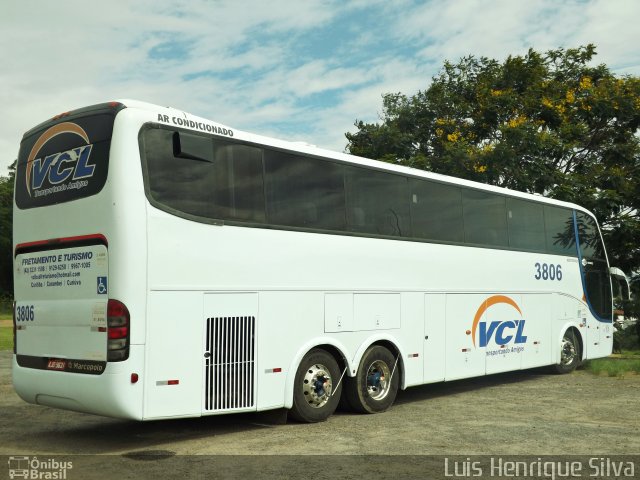 VCL - Viagens Carambeí 3806 na cidade de Cachoeira Paulista, São Paulo, Brasil, por Luis Henrique Silva. ID da foto: 5719615.