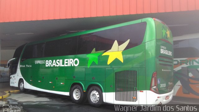 Expresso Brasileiro 203120 na cidade de Guaratinguetá, São Paulo, Brasil, por Wagner Jardim dos Santos. Número da foto: #5717071.