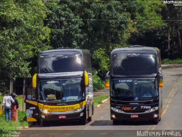 Fênix Viagens e Turismo 7720 na cidade de Nova Tebas, Paraná, Brasil, por Matheus Freitas. ID da foto: 5717101.