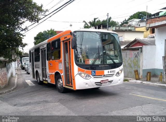 Alfa Rodobus > CooperAlfa 8 6002 na cidade de São Paulo, São Paulo, Brasil, por Diego da Silva Teixeira. ID da foto: 5718069.