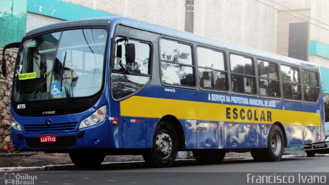 Oswaldo Brambilla Transporte Coletivo 0775 na cidade de Assis, São Paulo, Brasil, por Francisco Ivano. ID da foto: 5719523.