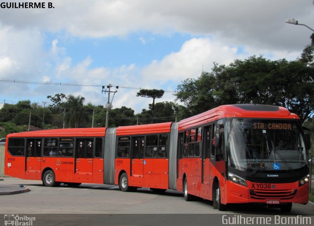 Viação Cidade Sorriso XY036 na cidade de Curitiba, Paraná, Brasil, por Guilherme Bomfim. ID da foto: 5719545.