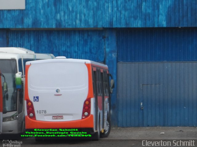 Transportes Salgado Filho 1078 na cidade de Santa Maria, Rio Grande do Sul, Brasil, por Cleverton Schmitt. Número da foto: #5717098.