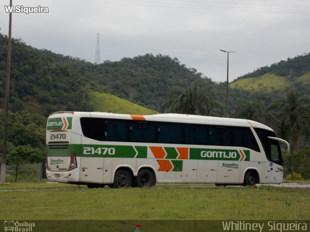 Empresa Gontijo de Transportes 21470 na cidade de Viana, Espírito Santo, Brasil, por Whitiney Siqueira. Número da foto: #5717803.