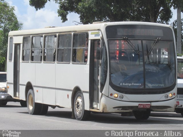 Ônibus Particulares 1703 na cidade de Maceió, Alagoas, Brasil, por Rodrigo Fonseca. ID da foto: 5718690.