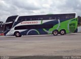 Expresso Transporte e Turismo Ltda. 3090 na cidade de Curitiba, Paraná, Brasil, por Hiury  Martins. Número da foto: #:id.