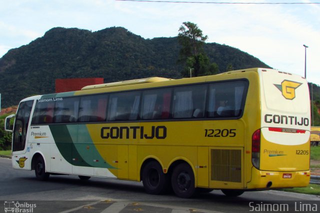 Empresa Gontijo de Transportes 12205 na cidade de Guarapari, Espírito Santo, Brasil, por Saimom  Lima. ID da foto: 5721081.