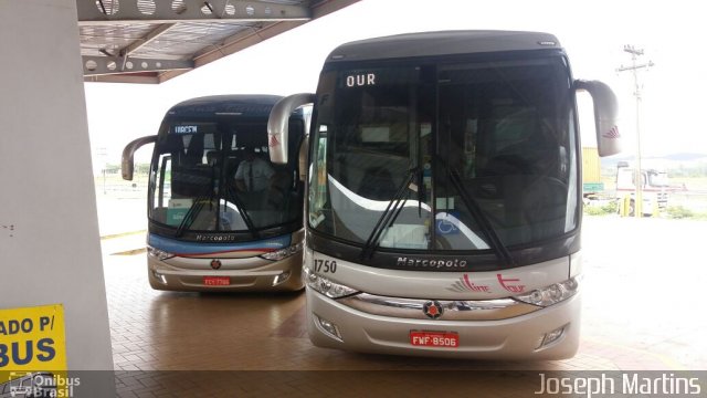 Expresso Line Tour 1750 na cidade de Resende, Rio de Janeiro, Brasil, por Joseph Martins. Número da foto: #5720920.