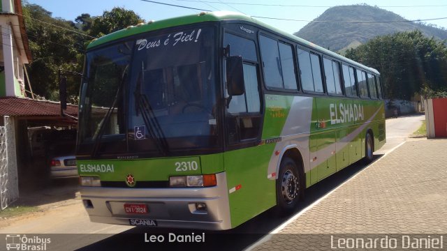 Elshadai Viagens 2310 na cidade de Itaperuna, Rio de Janeiro, Brasil, por Leonardo Daniel. ID da foto: 5720881.