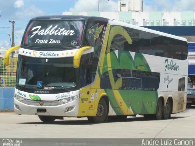 Fabbitur Transporte e Turismo 22070 na cidade de Goiânia, Goiás, Brasil, por André Luiz Canon. ID da foto: 5721192.