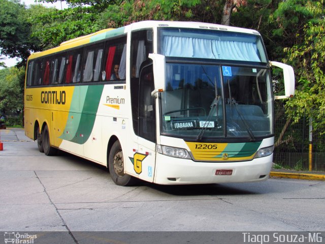Empresa Gontijo de Transportes 12205 na cidade de São Paulo, São Paulo, Brasil, por Tiago Wenceslau de Souza. Número da foto: #5722701.
