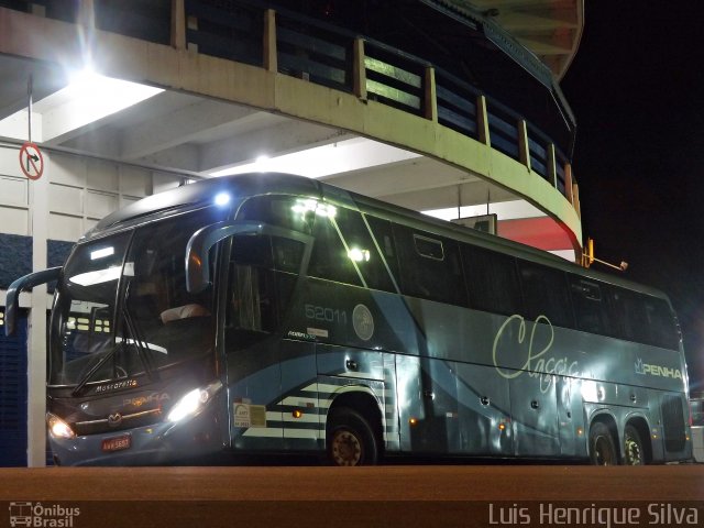 Empresa de Ônibus Nossa Senhora da Penha 52011 na cidade de Aparecida, São Paulo, Brasil, por Luis Henrique Silva. ID da foto: 5724145.