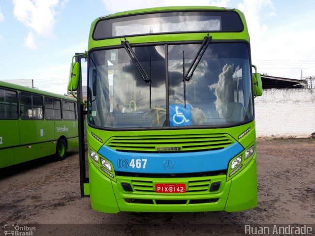 Taguatur - Taguatinga Transporte e Turismo 03467 na cidade de Teresina, Piauí, Brasil, por Ruan Silva Andrade. Número da foto: #5723251.
