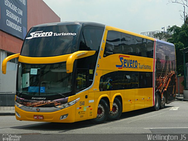 Severo Turismo 1540 na cidade de Rio de Janeiro, Rio de Janeiro, Brasil, por Wellington de Jesus Santos. Número da foto: #5723014.