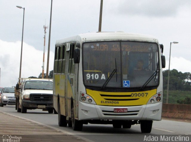 Viação Santa Edwiges 09007 na cidade de Betim, Minas Gerais, Brasil, por Adão Raimundo Marcelino. Número da foto: #5723641.