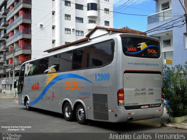 Mar & Sol Viagens 12000 na cidade de Guarapari, Espírito Santo, Brasil, por Antonio Carlos Fernandes. ID da foto: 5722374.